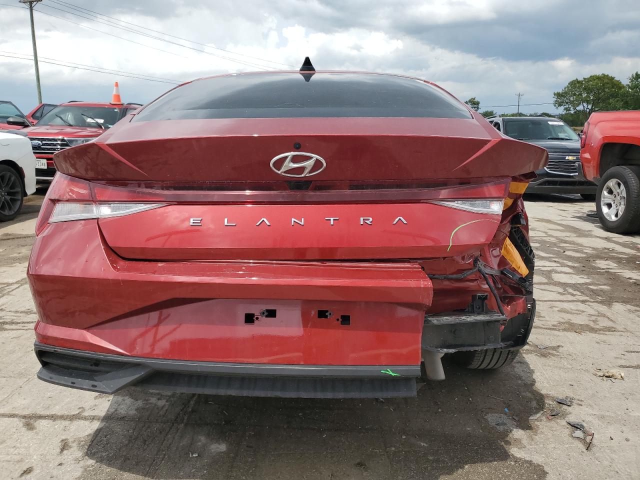 2023 HYUNDAI ELANTRA SEL VIN:KMHLS4AG9PU599344