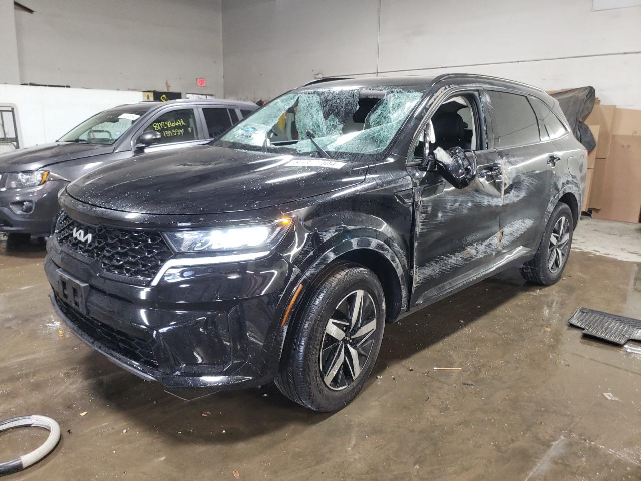 2022 KIA SORENTO S VIN:5XYRL4LC9NG087328