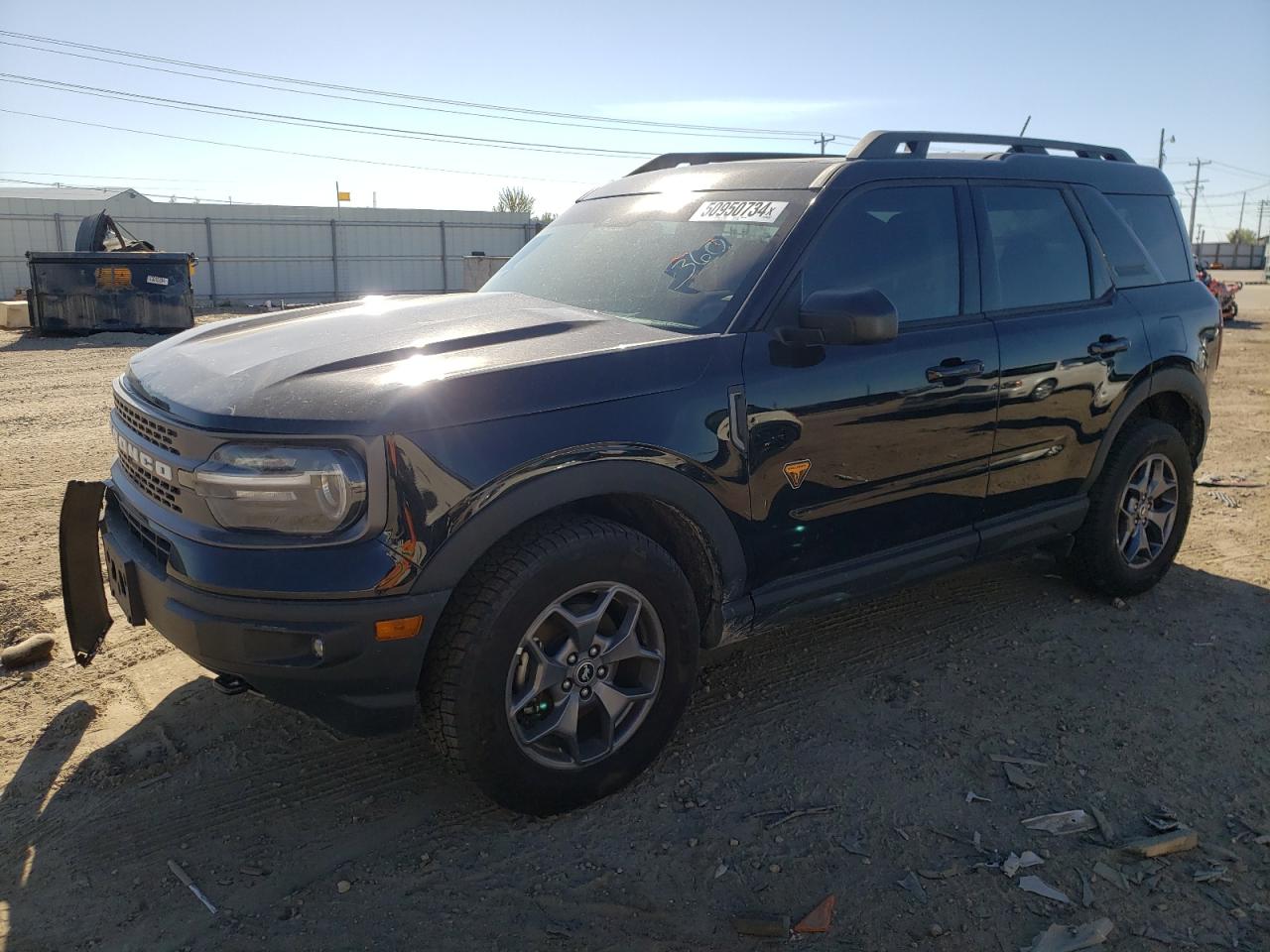 2023 FORD BRONCO SPORT BADLANDS VIN:3FMCR9D97PRE14866