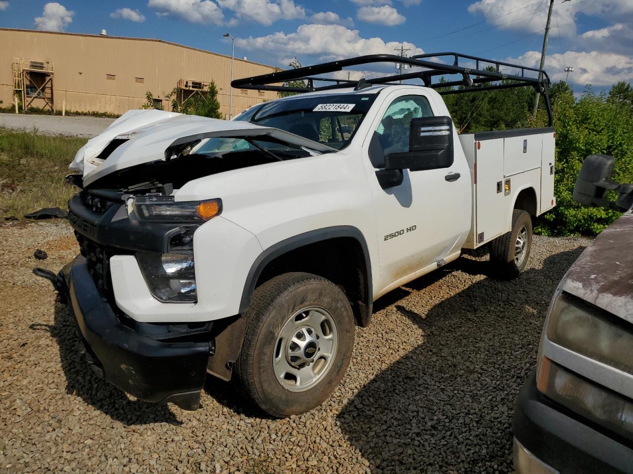 2022 CHEVROLET SILVERADO C2500 HEAVY DUTY VIN:1GC0WLE79NF320976