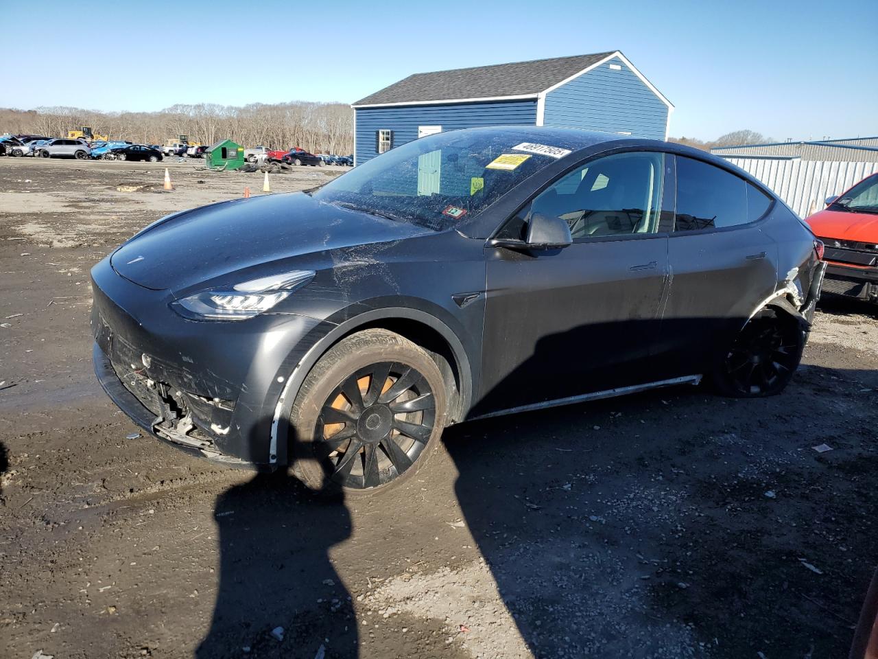 2022 TESLA MODEL Y  VIN:7SAYGDEE9NF371325