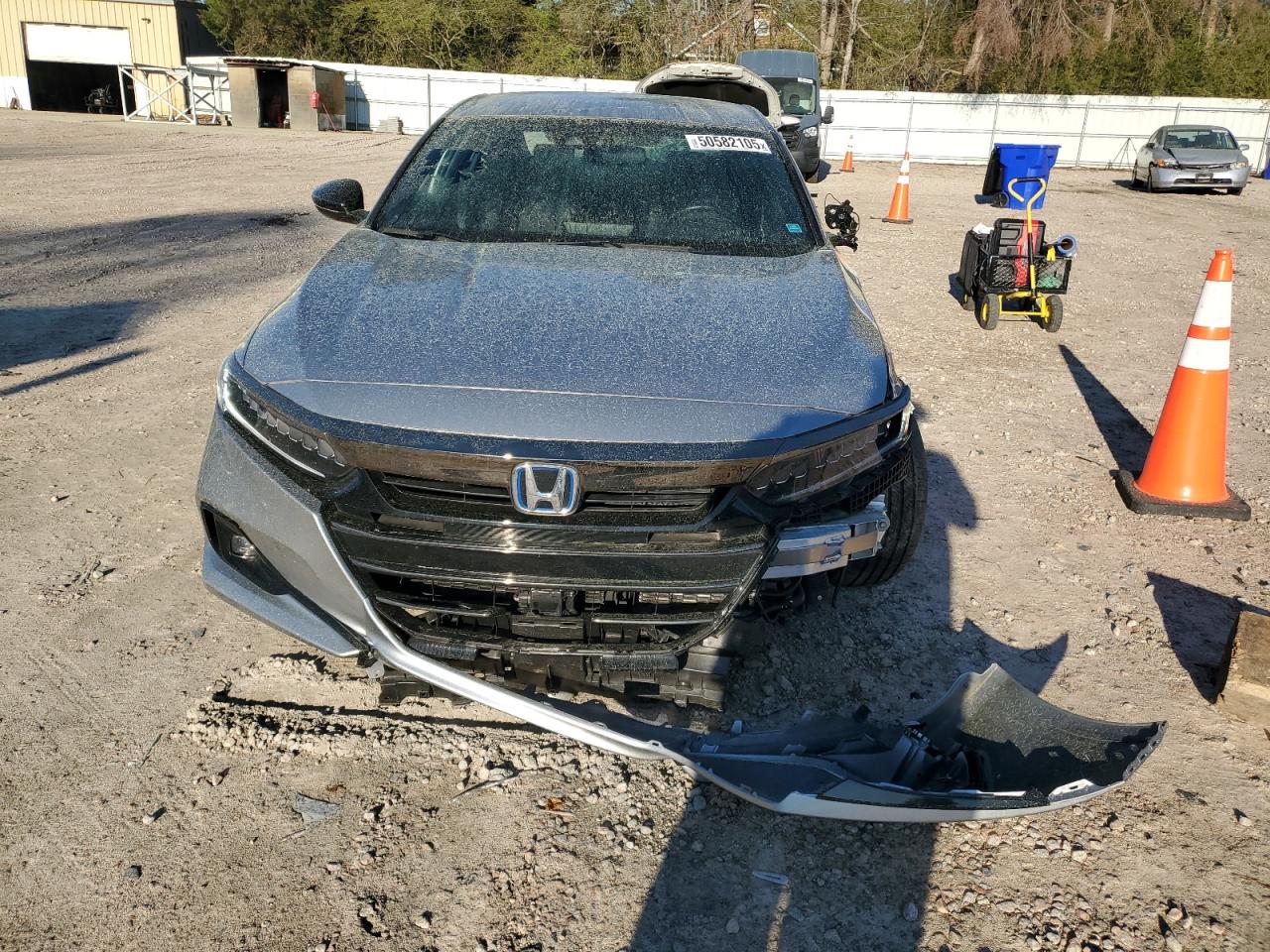 2022 HONDA ACCORD HYBRID SPORT VIN:1HGCV3F28NA041441