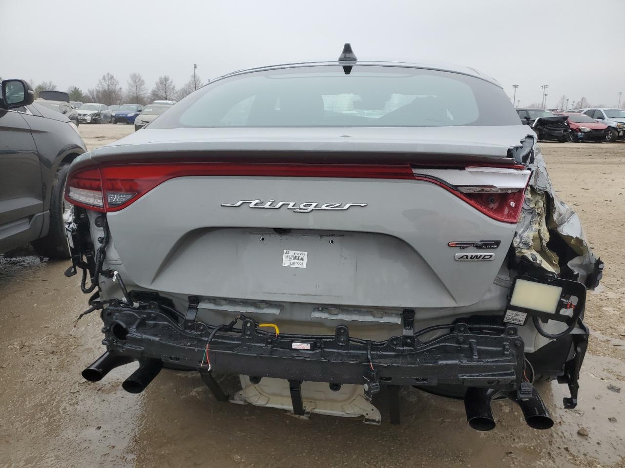 2022 KIA STINGER GT LINE VIN:KNAE35LD1N6107777