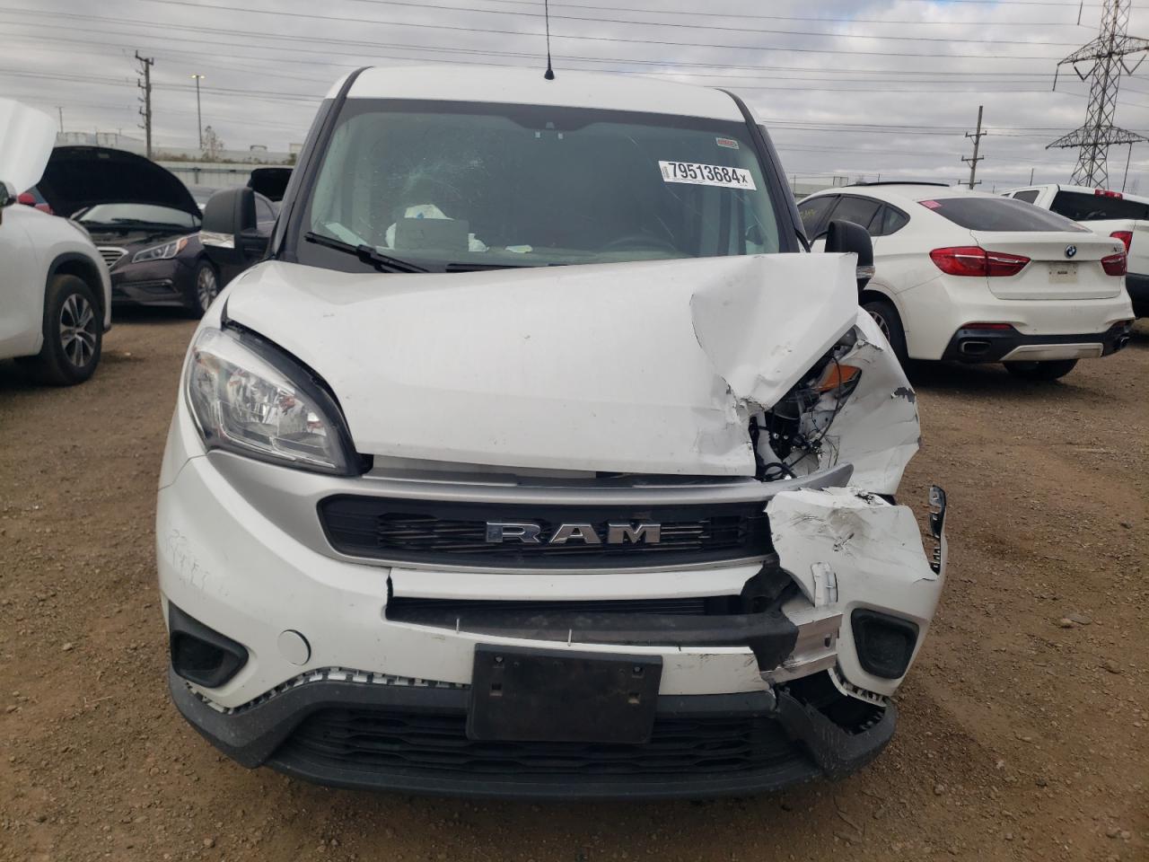 2022 RAM PROMASTER CITY TRADESMAN VIN:ZFBHRFAB5N6Y26992