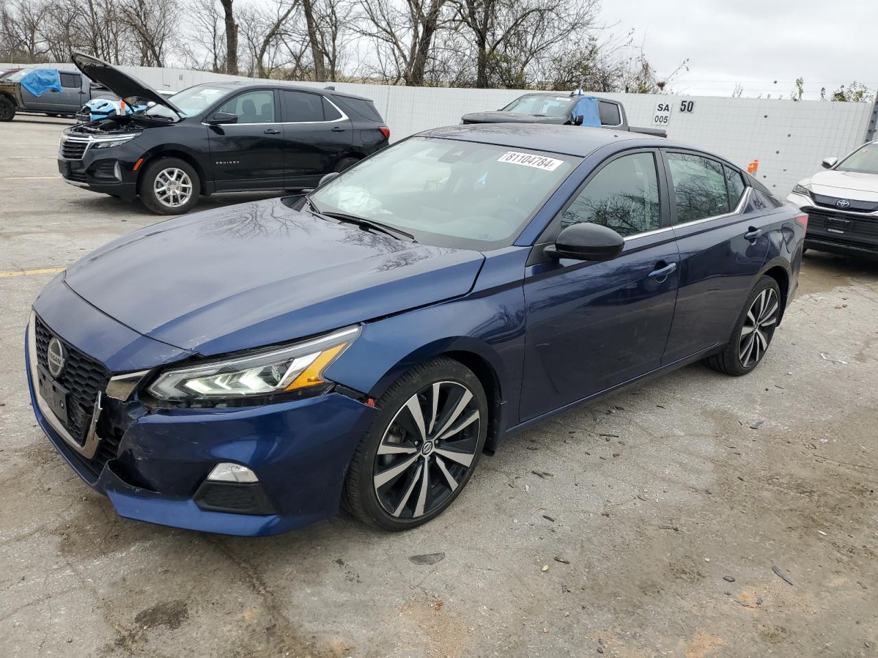 2022 NISSAN ALTIMA SR VIN:1N4BL4CV6NN373350