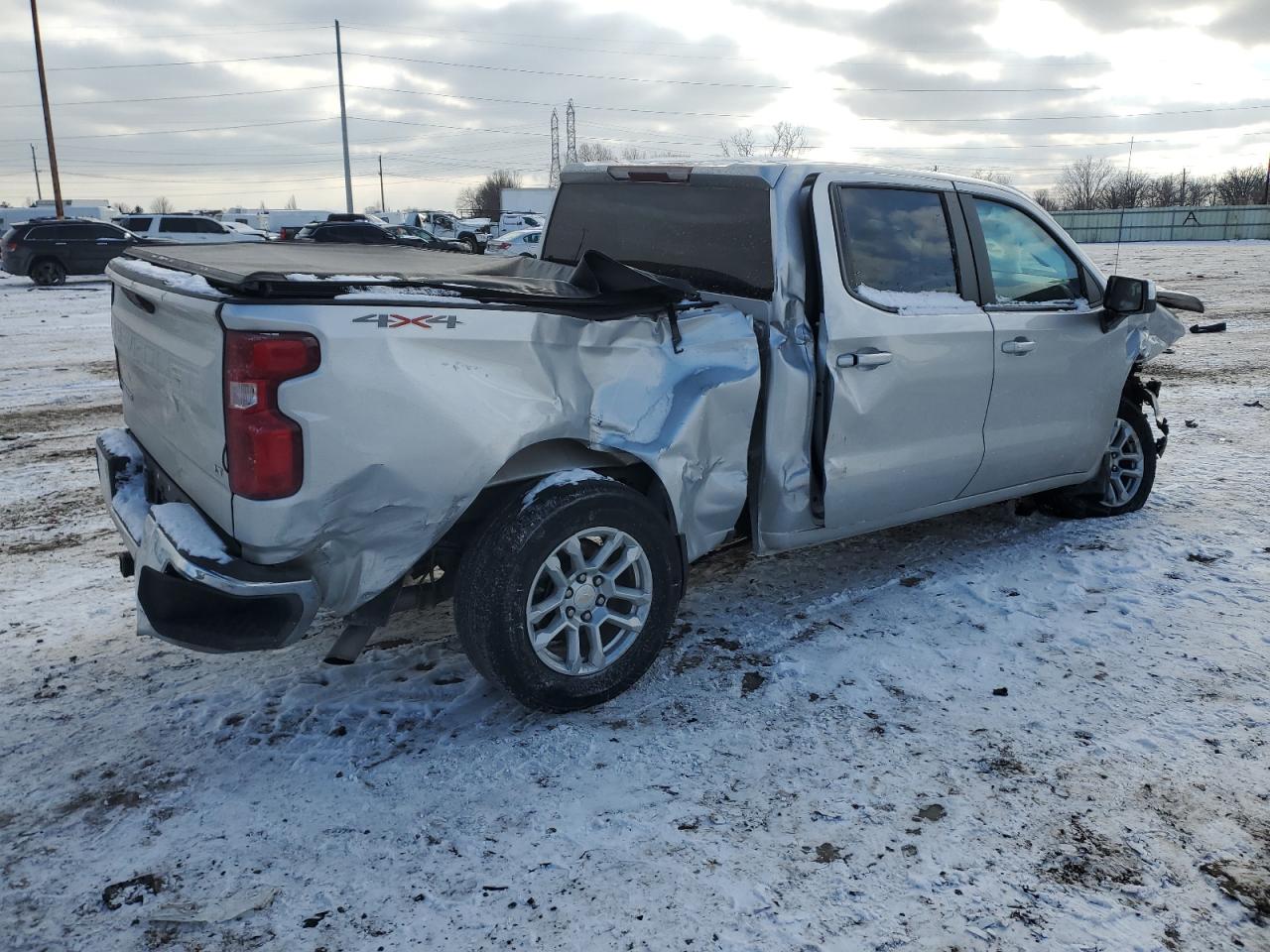 2022 CHEVROLET SILVERADO K1500 LT-L VIN:3GCPDKEK8NG562773