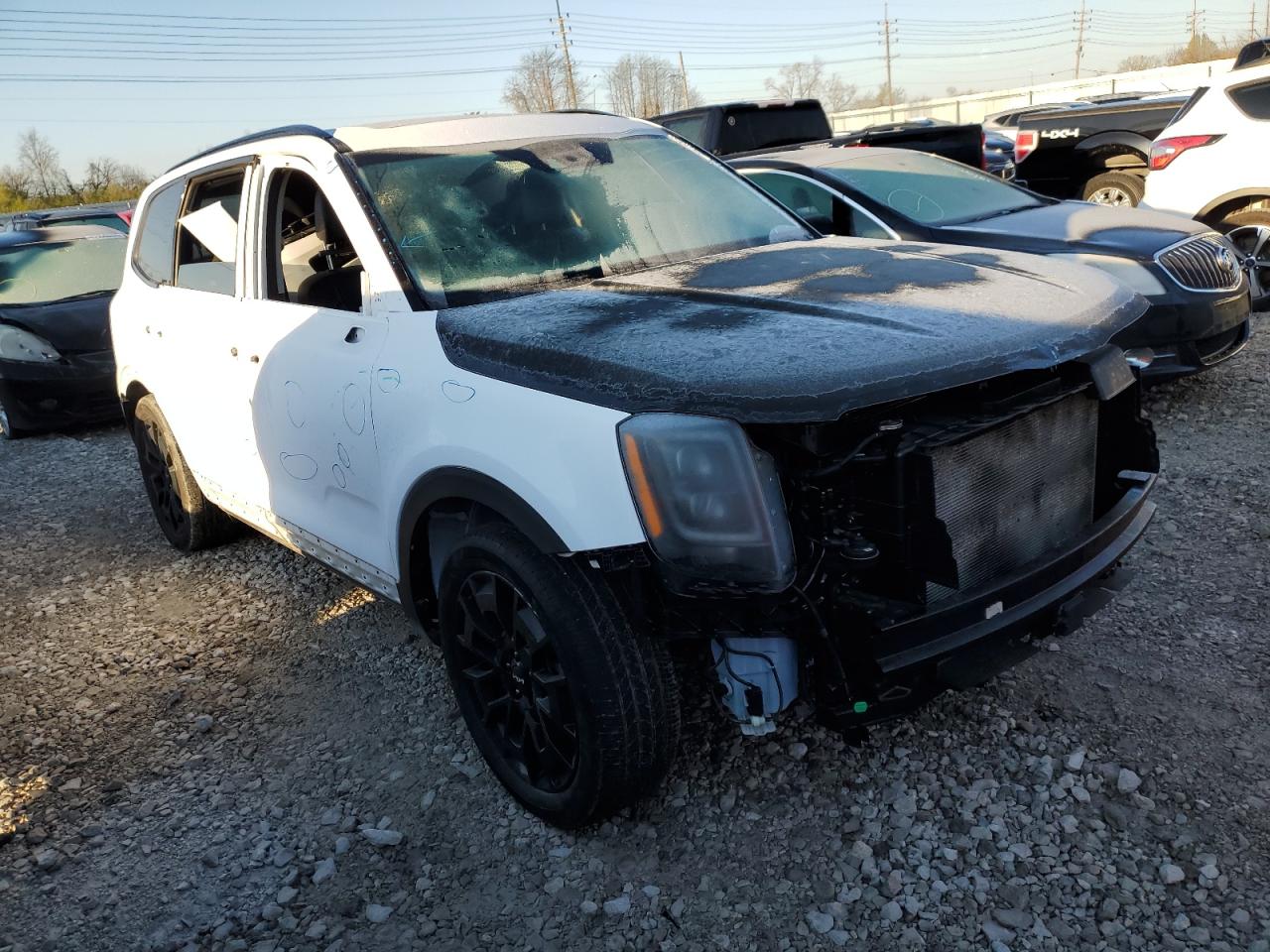 2022 KIA TELLURIDE EX VIN:5XYP3DHC8NG233279