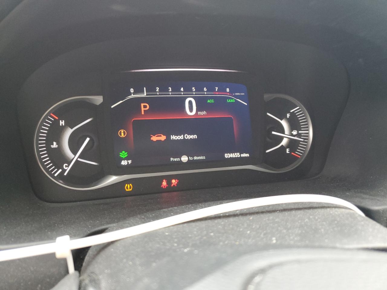 2023 HONDA PASSPORT EXL VIN:5FNYF8H55PB003049