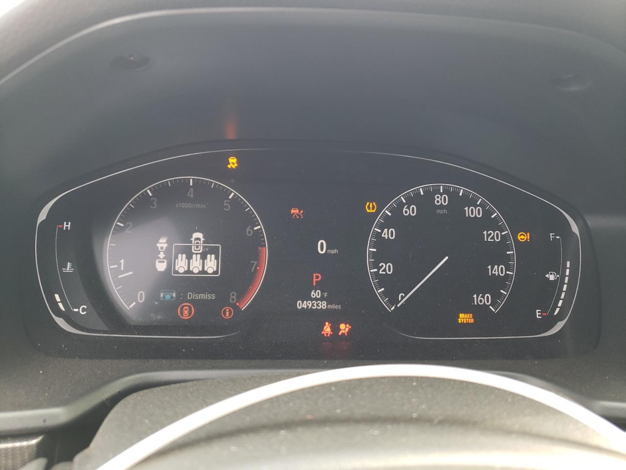 2022 HONDA ACCORD SPORT VIN:1HGCV1F35NA100278