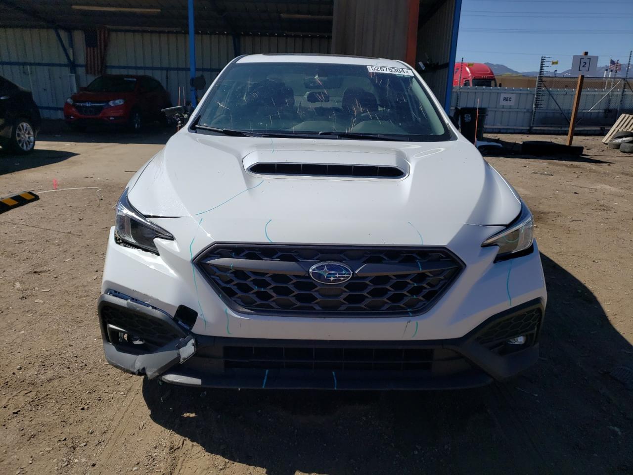 2022 SUBARU WRX PREMIUM VIN:JF1VBAF60N9027080