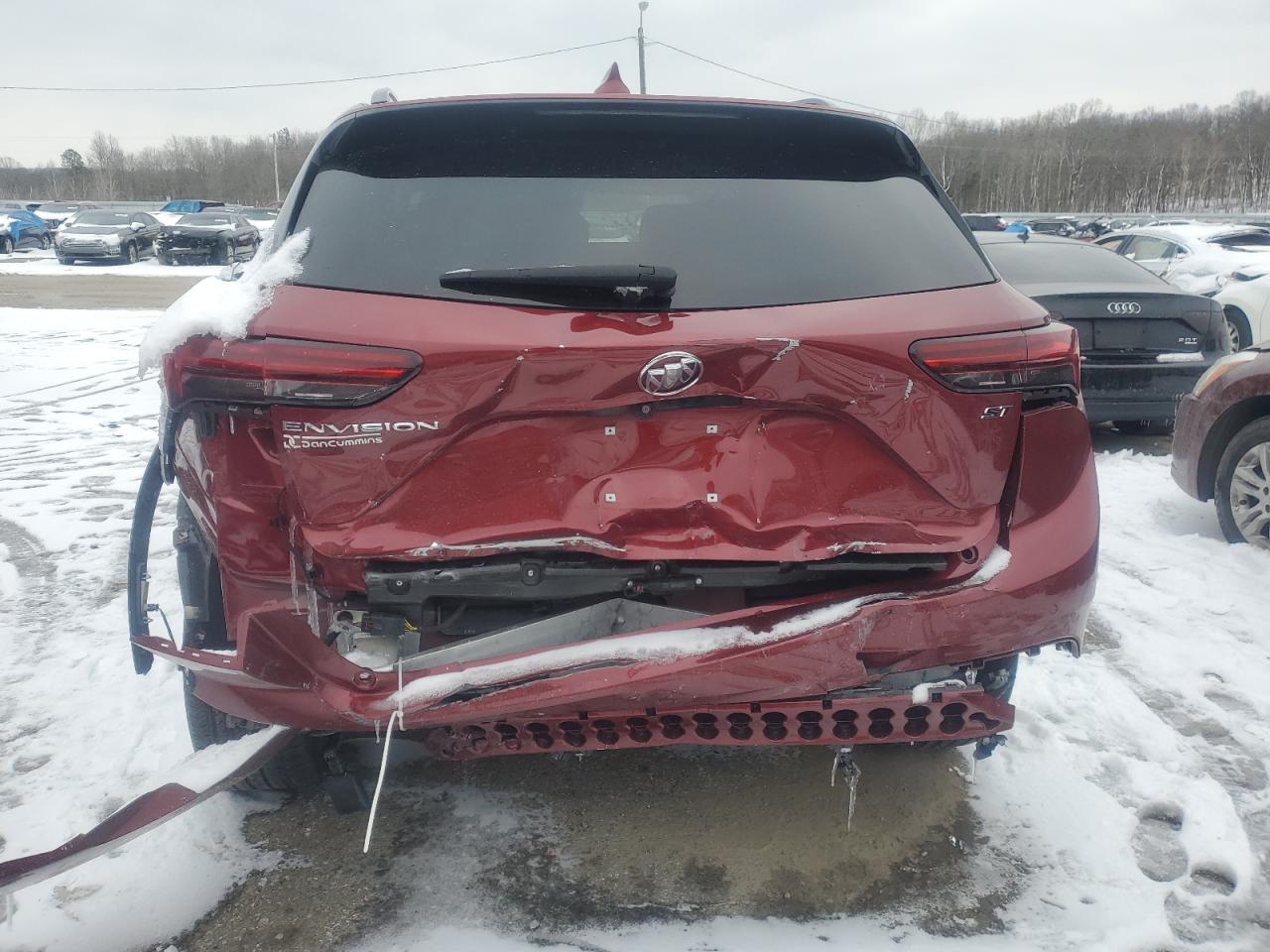 2022 BUICK ENVISION ESSENCE VIN:LRBFZNR48ND030283