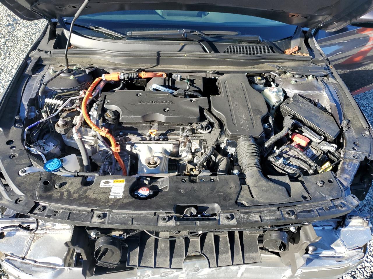 2022 HONDA ACCORD HYBRID EXL VIN:1HGCV3F55NA027622