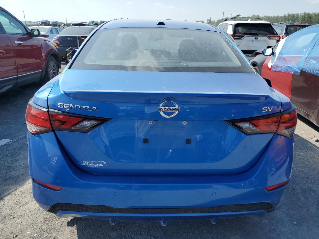 2022 NISSAN SENTRA SV VIN:3N1AB8CV1NY257057