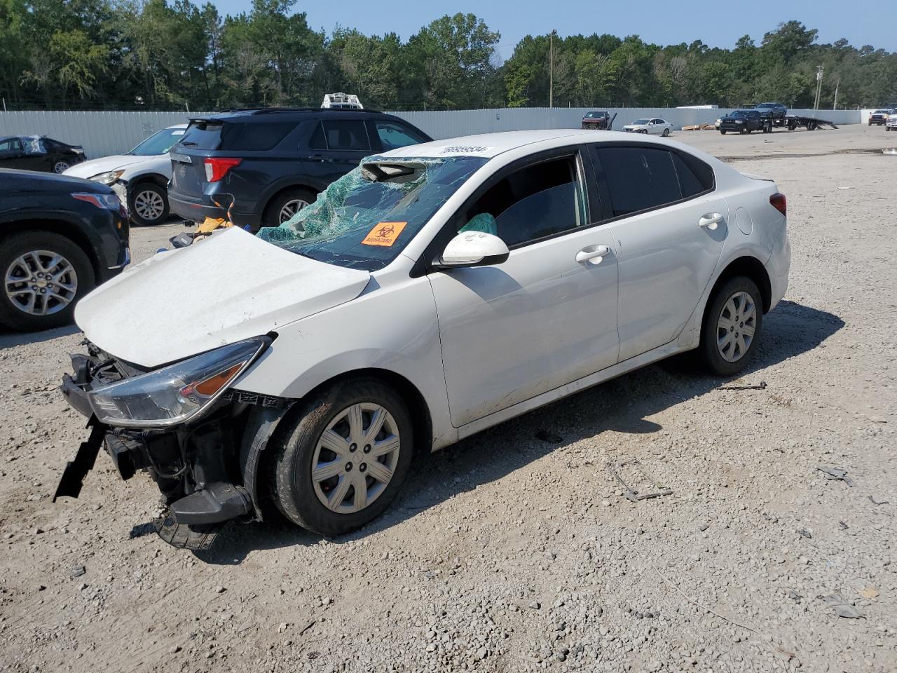 2022 KIA RIO LX VIN:3KPA24AD5NE464021