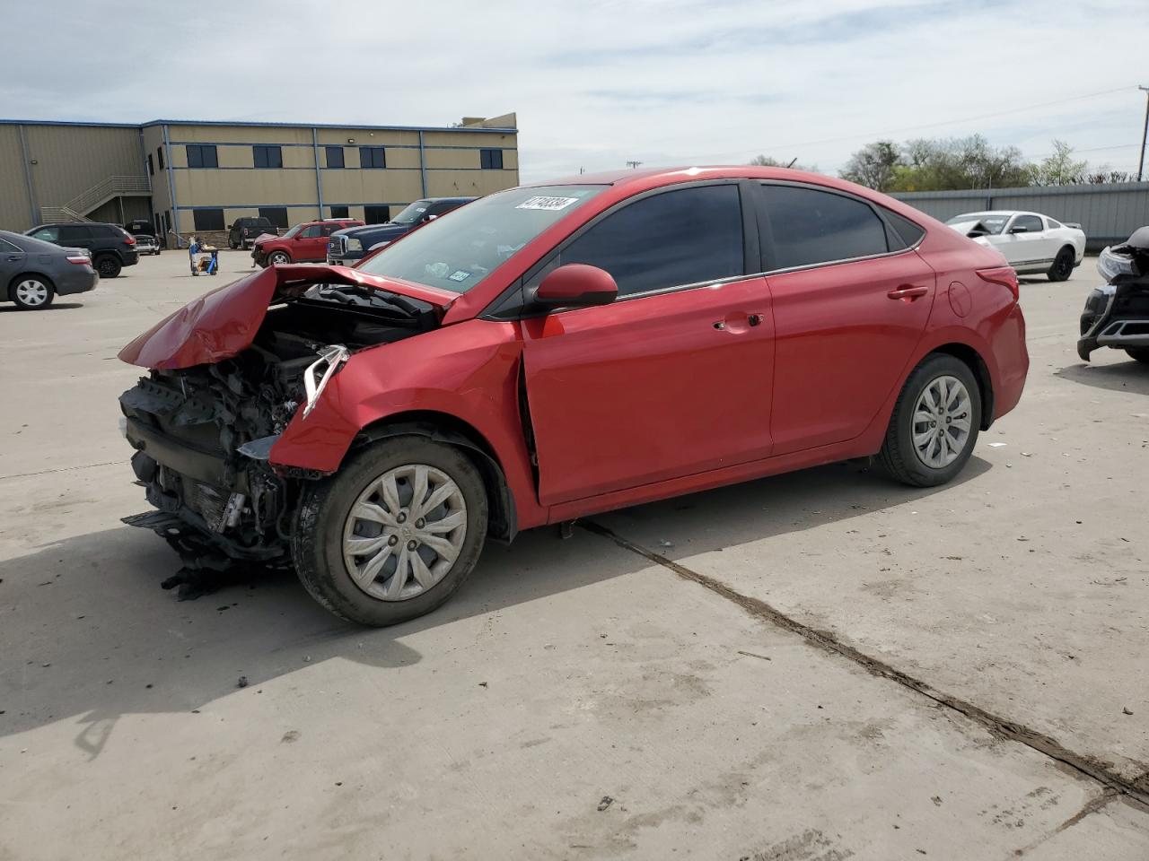 2022 HYUNDAI ACCENT SE VIN:3KPC24A67NE168718
