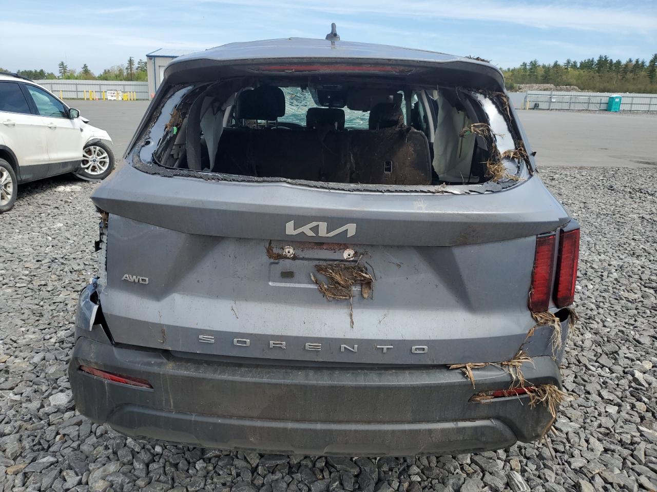 2022 KIA SORENTO LX VIN:5XYRGDLC3NG121932