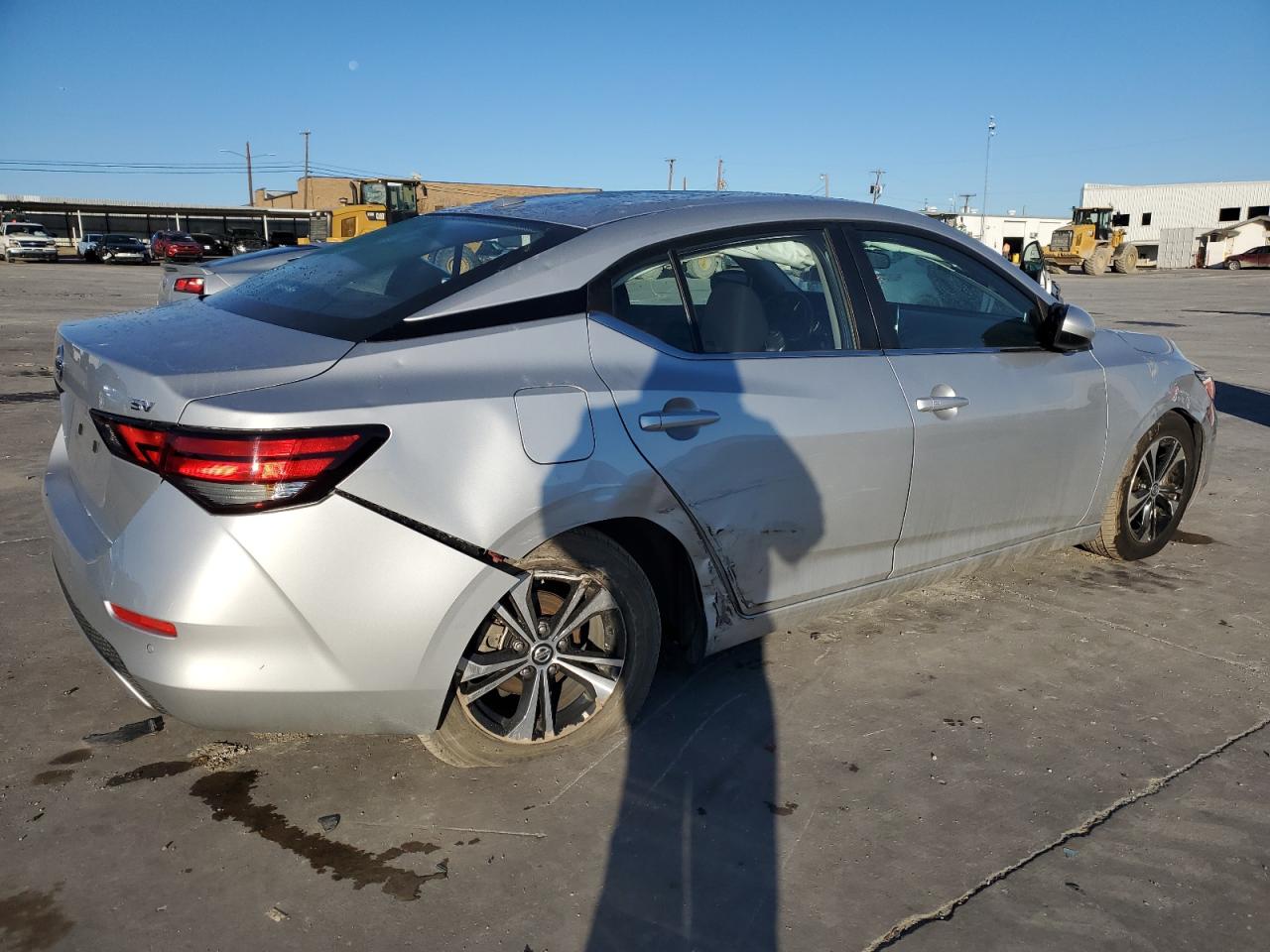 2022 NISSAN SENTRA SV VIN:3N1AB8CV2NY220664