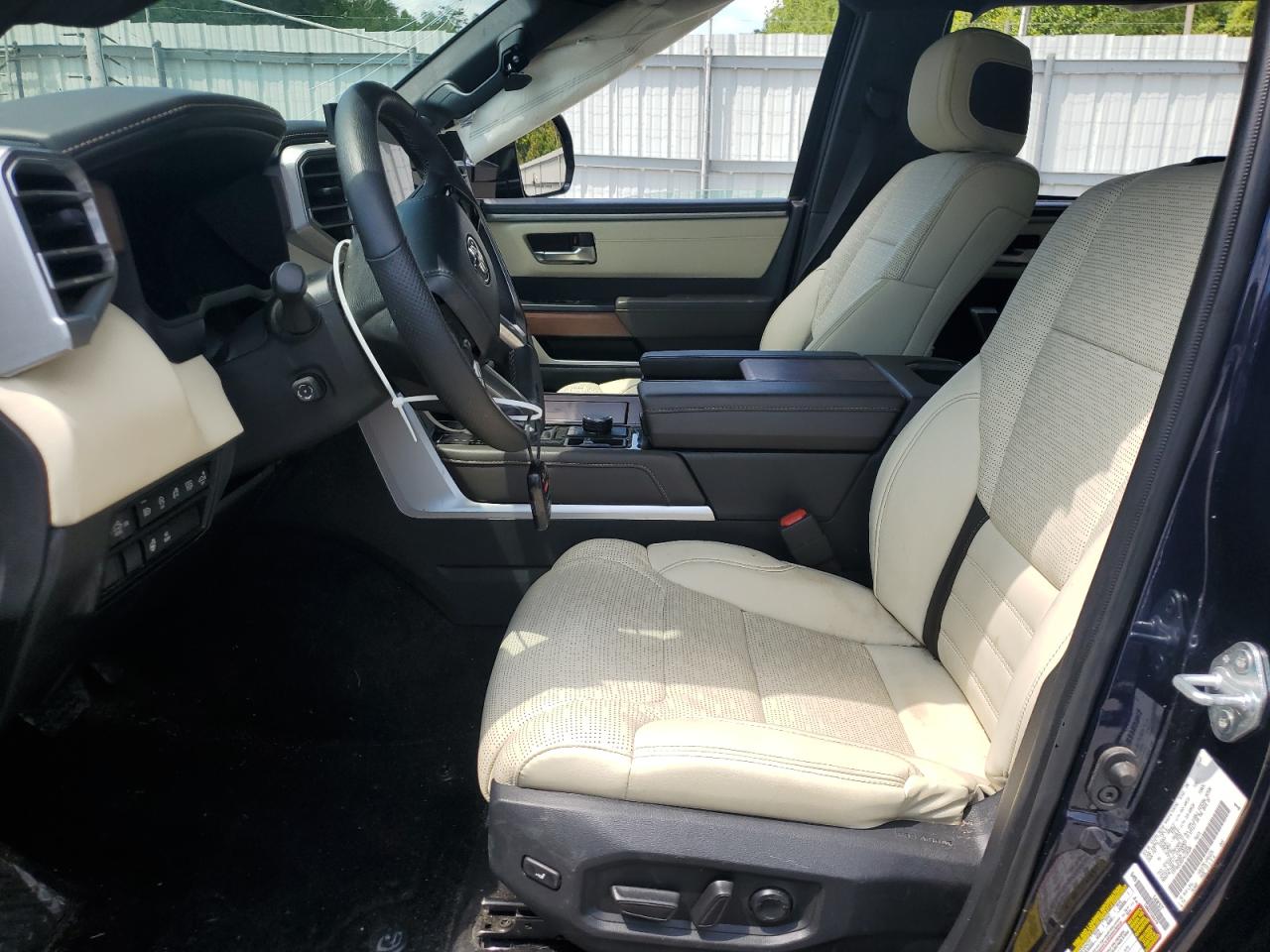 2023 TOYOTA TUNDRA CREWMAX PLATINUM VIN:5TFMA5DB8PX110206