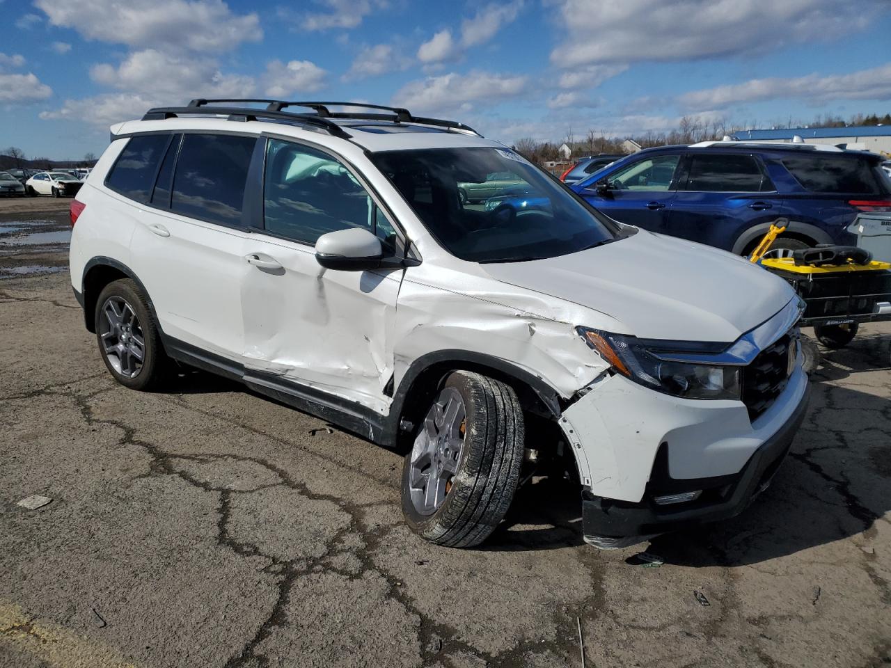 2023 HONDA PASSPORT EXL VIN:5FNYF8H50PB016520