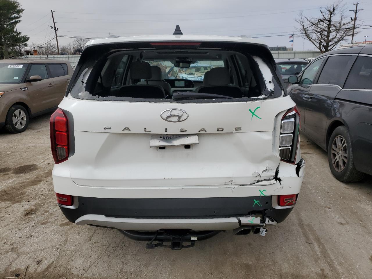 2022 HYUNDAI PALISADE SEL VIN:KM8R44HE9NU344974