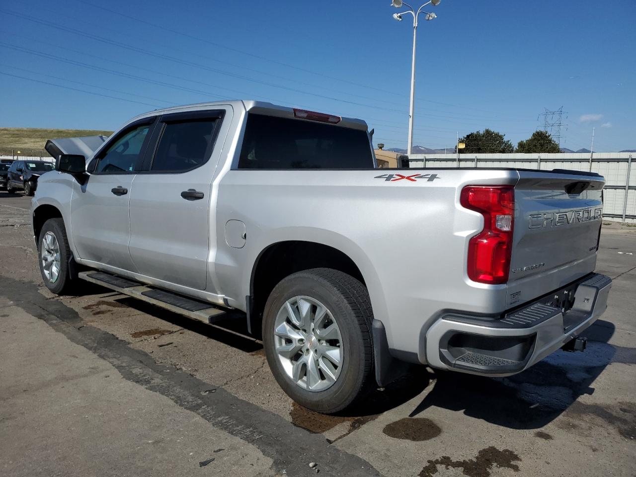 2022 CHEVROLET SILVERADO LTD K1500 CUSTOM VIN:3GCPYBEK2NG181683