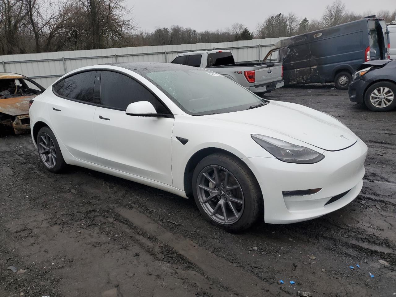 2022 TESLA MODEL 3  VIN:5YJ3E1EB2NF275845