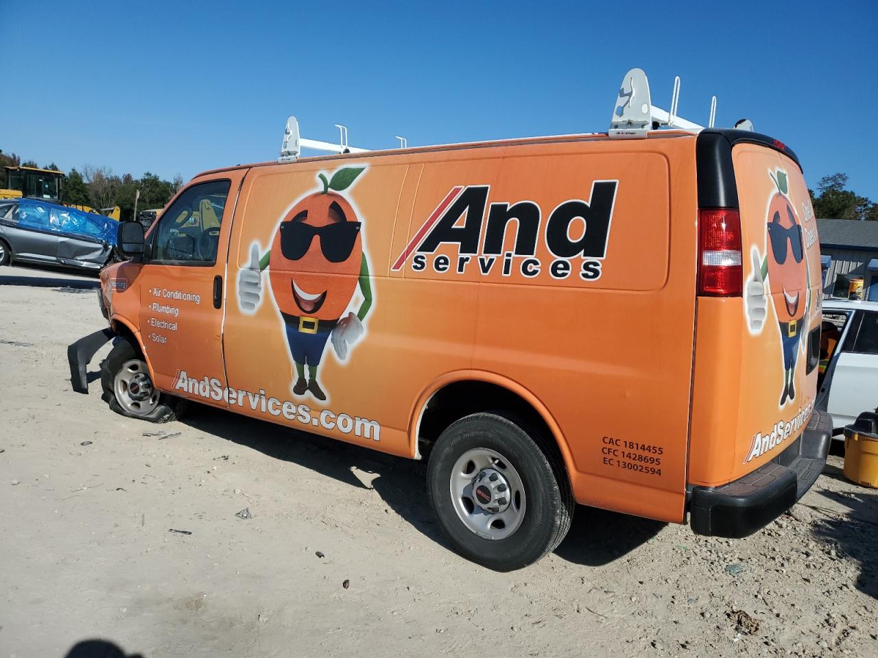 2023 GMC SAVANA G2500 VIN:1GTW7AFP9P1187775
