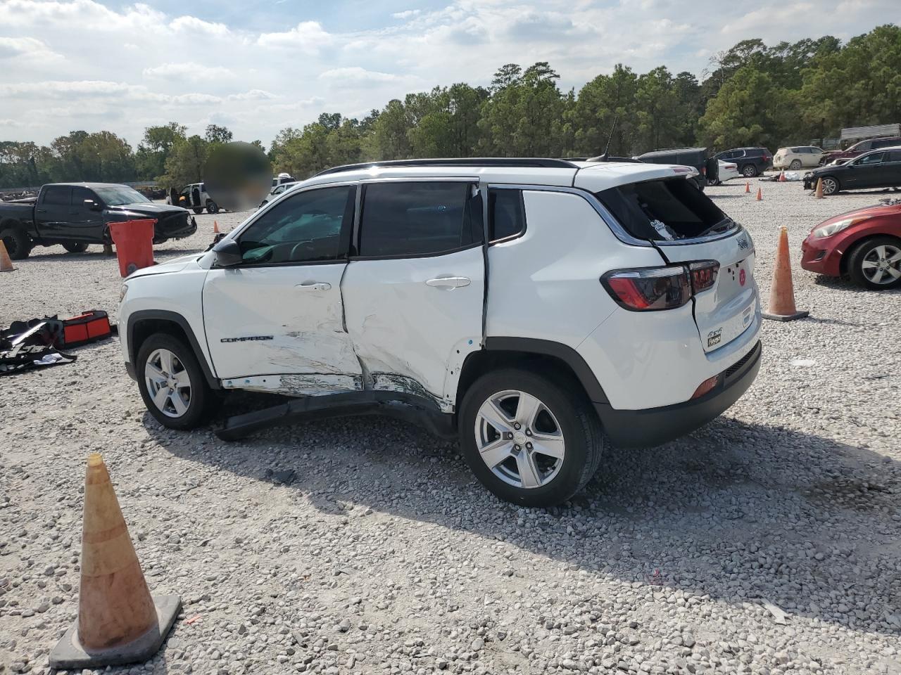 2022 JEEP COMPASS LATITUDE VIN:3C4NJDBB0NT209399