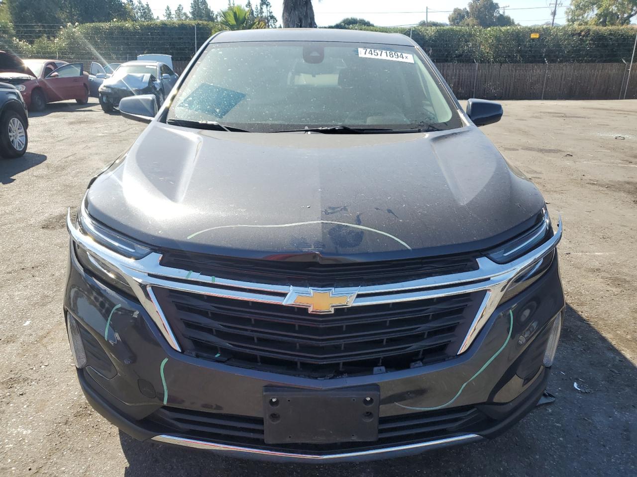 2022 CHEVROLET EQUINOX LT VIN:2GNAXUEV7N6155842