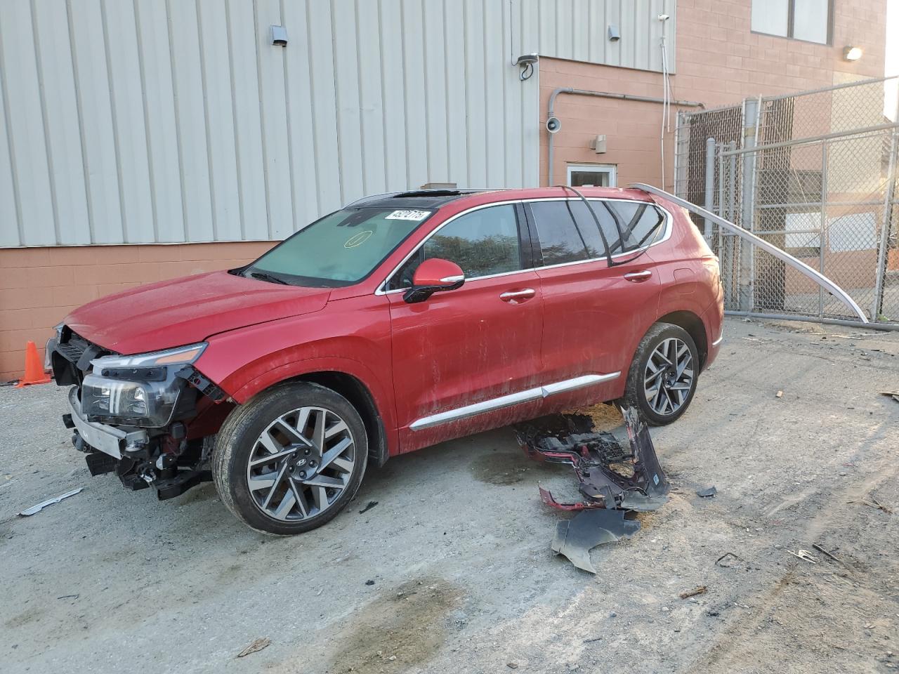 2023 HYUNDAI SANTA FE CALLIGRAPHY VIN:5NMS54ALXPH576117