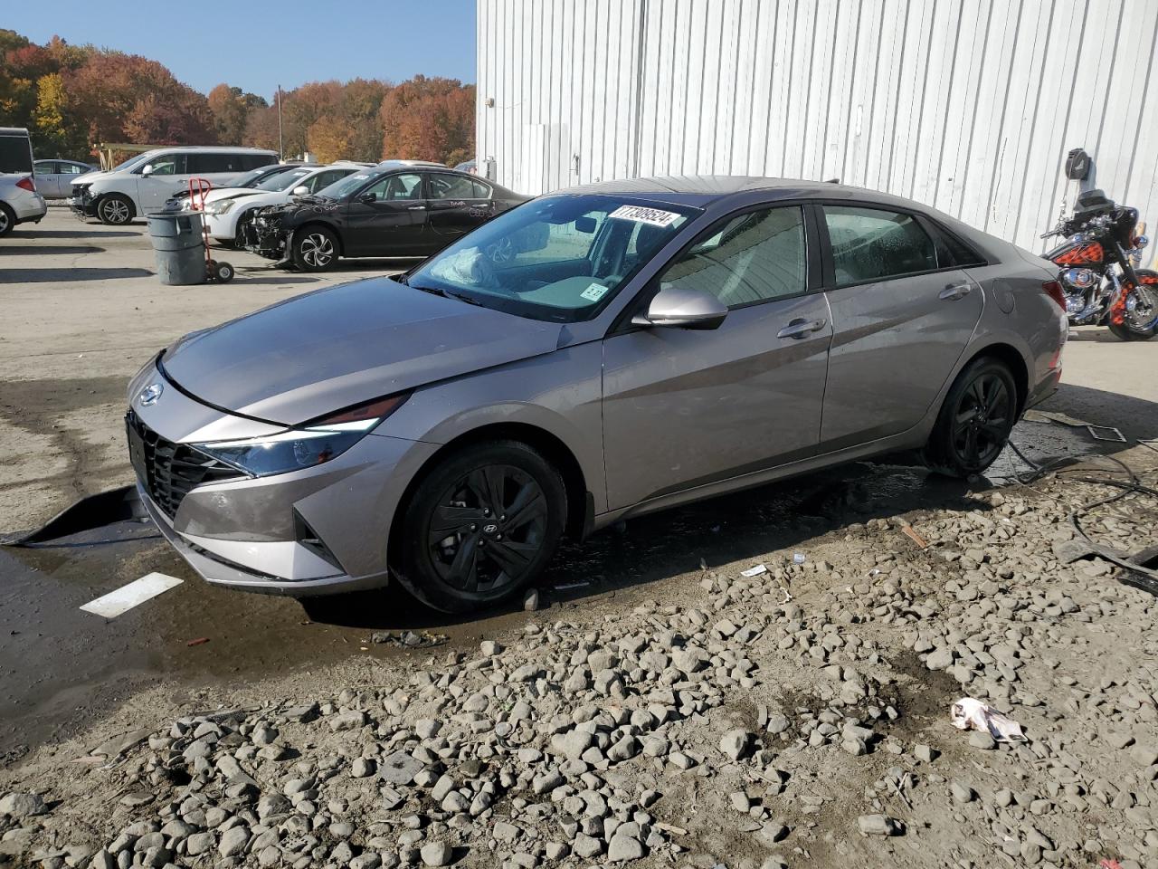 2022 HYUNDAI ELANTRA SEL VIN:KMHLS4AG1NU307716