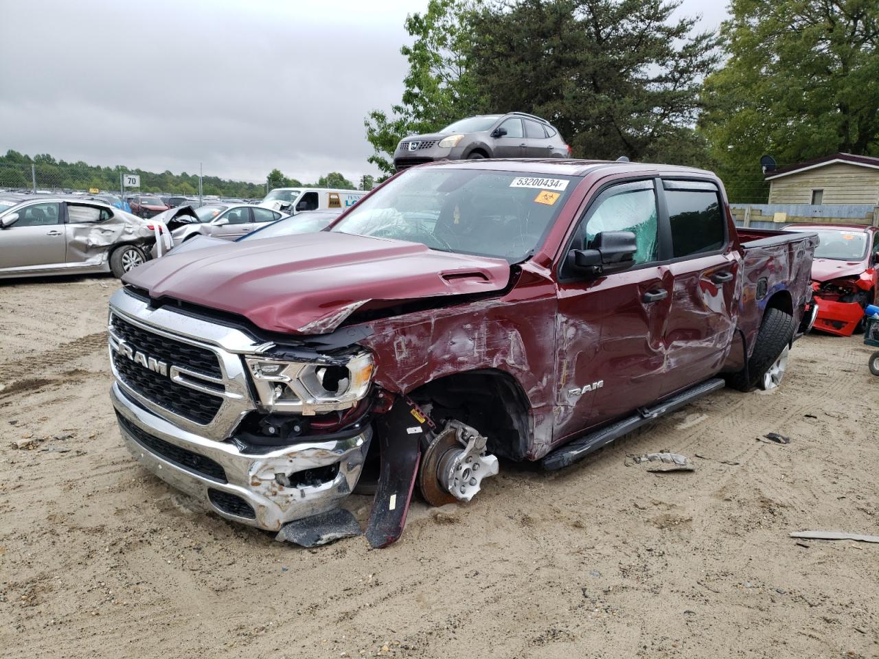 2024 RAM 1500 BIG HORN/LONE STAR VIN:1C6SRFMT4RN111602