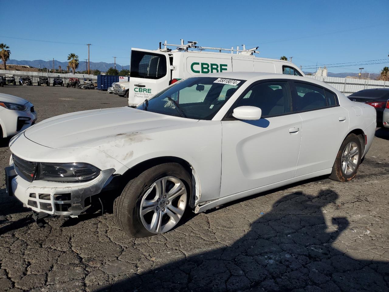 2022 DODGE CHARGER SXT VIN:2C3CDXBG8NH255880