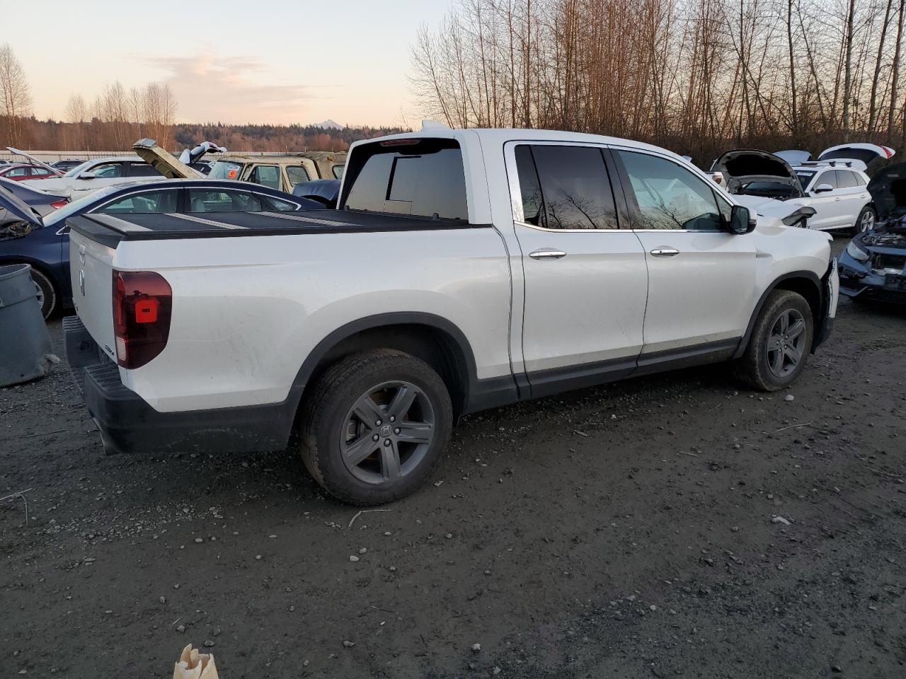 2022 HONDA RIDGELINE RTL VIN:5FPYK3F71NB033883