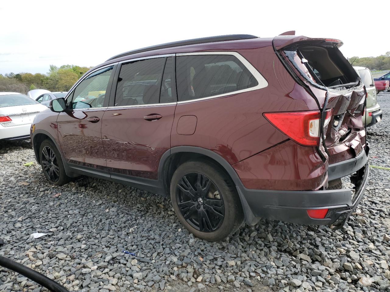 2022 HONDA PILOT SE VIN:5FNYF5H25NB032424