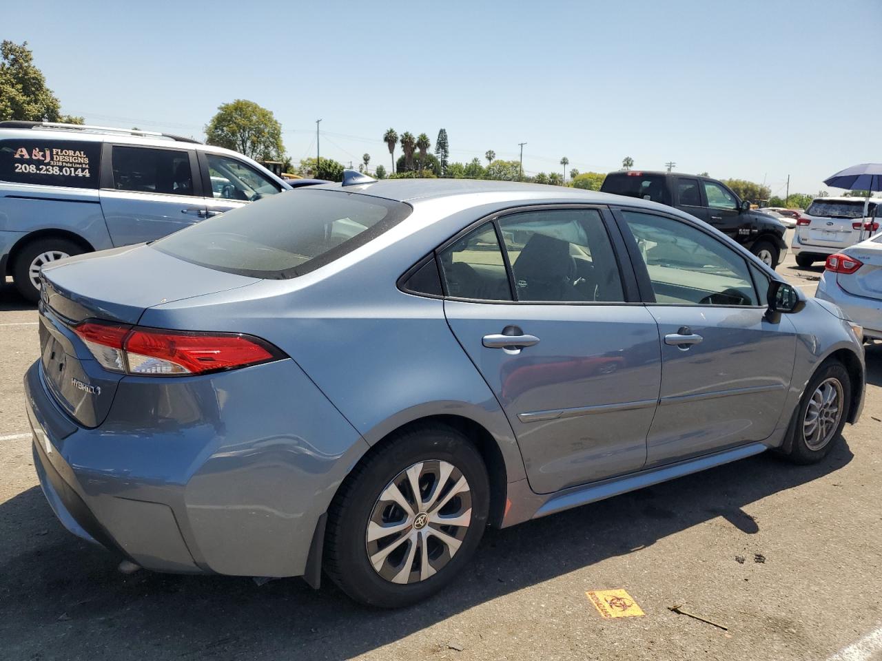 2022 TOYOTA COROLLA LE VIN:JTDEAMDE4N3006258