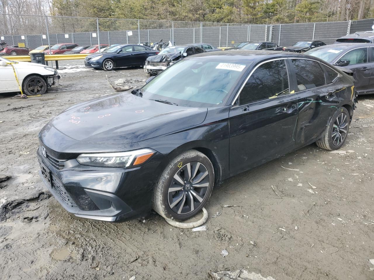 2022 HONDA CIVIC EX VIN:1G1BE5SM6H7192141