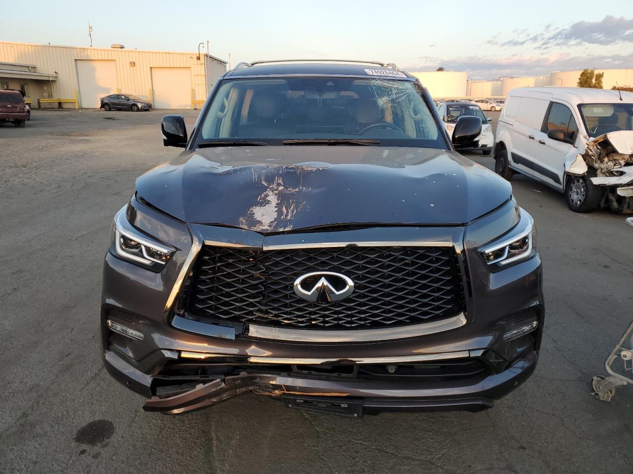 2022 INFINITI QX80 LUXE VIN:JN8AZ2AD7N9870102
