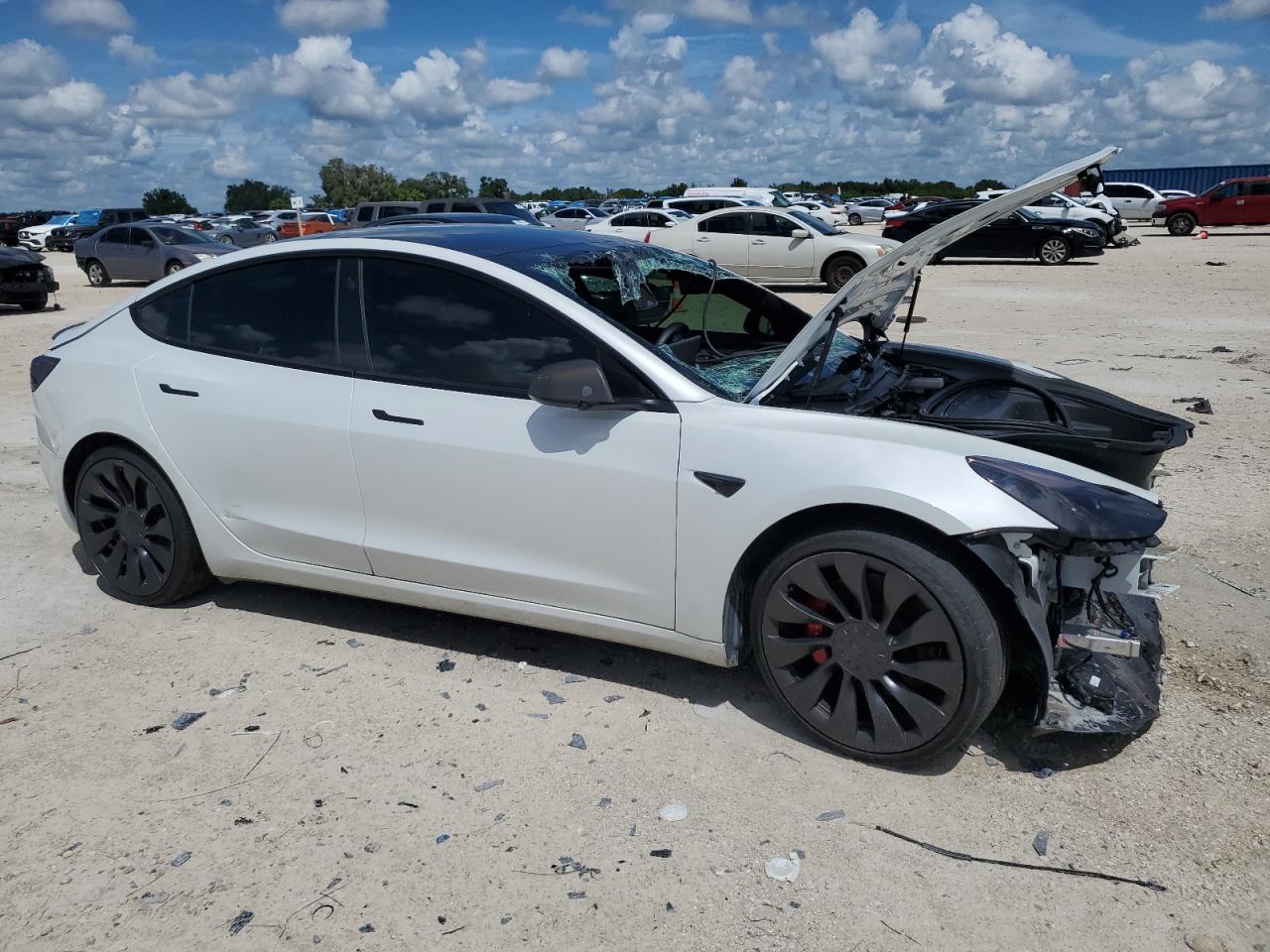 2022 TESLA MODEL 3  VIN:5YJ3E1EC0NF314795