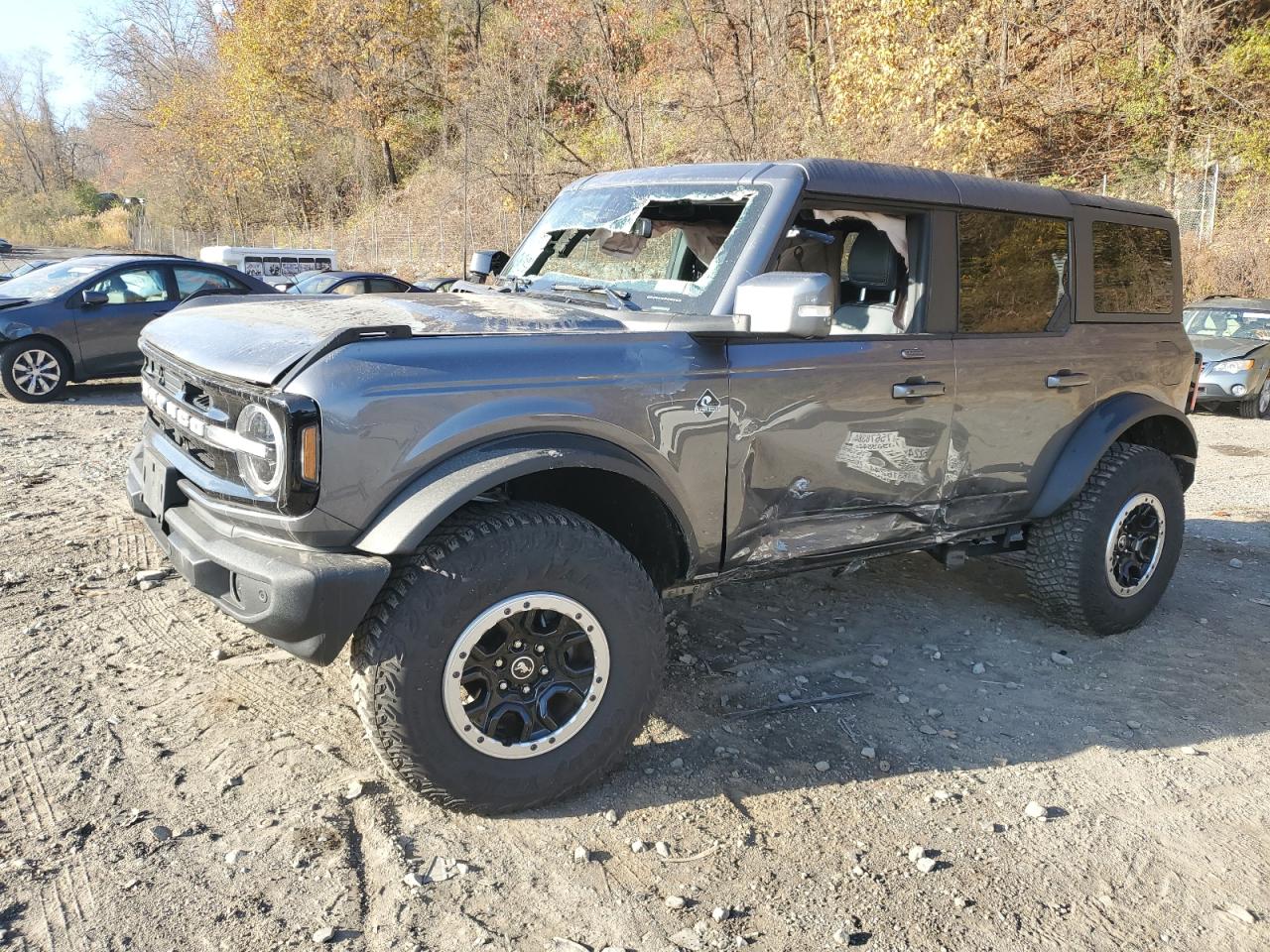 2022 FORD BRONCO BASE VIN:1FMEE5DP2NLB11002
