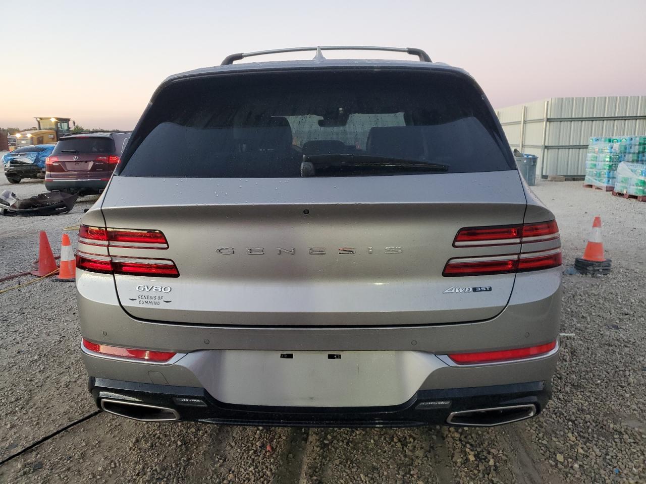 2022 GENESIS GV80 BASE VIN:KMUHCESC0NU100918