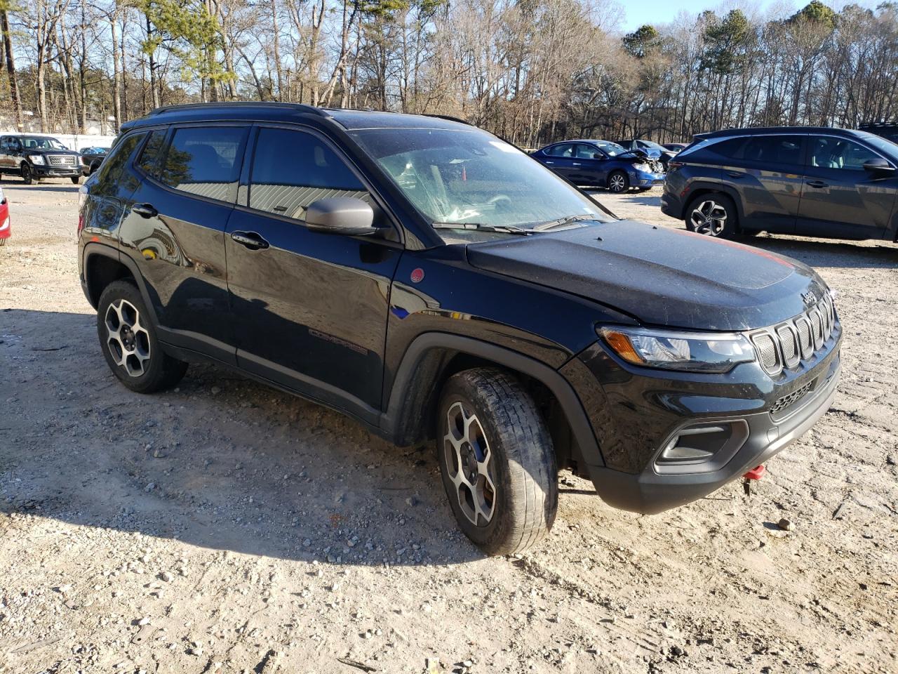 2022 JEEP COMPASS TRAILHAWK VIN:3C4NJDDBXNT110148