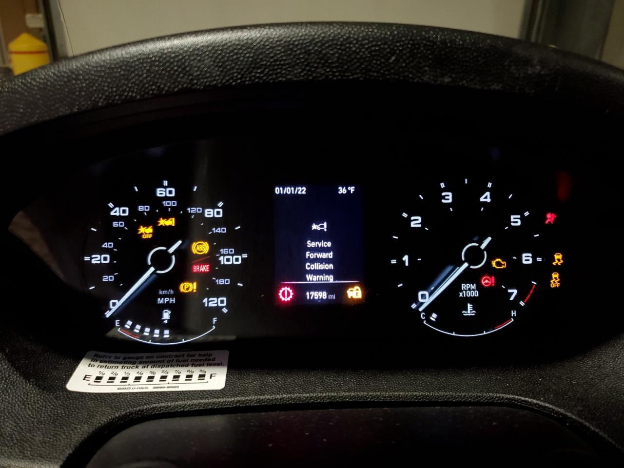 2023 RAM PROMASTER 2500 2500 STANDARD VIN:3C6LRVVG1PE565680