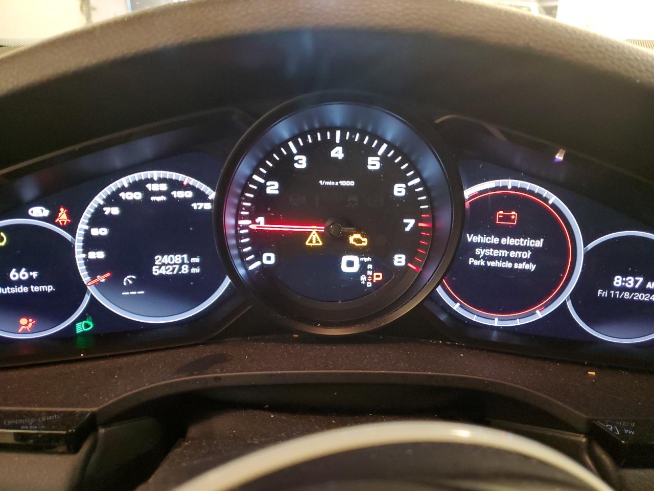 2023 PORSCHE CAYENNE BASE VIN:WP1AA2AY3PDA09200