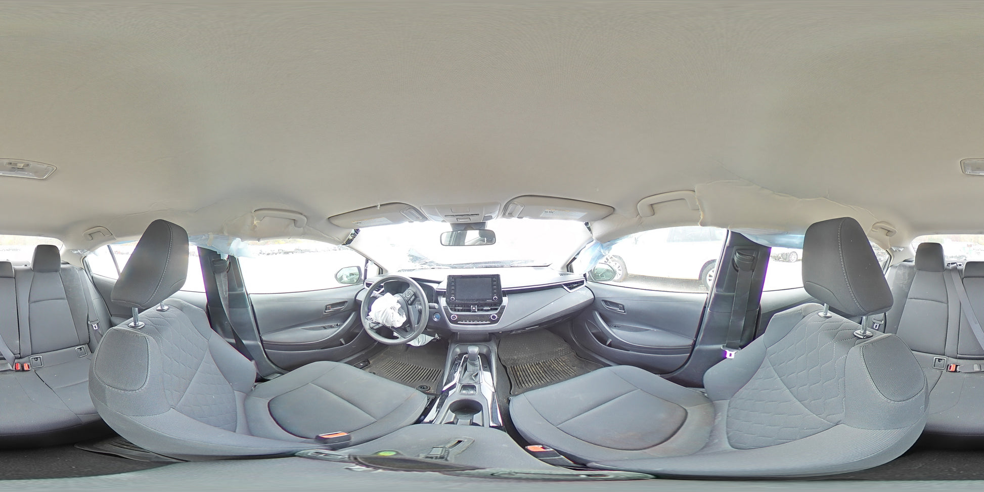 2022 TOYOTA COROLLA LE VIN:JTDEAMDE6NJ053402