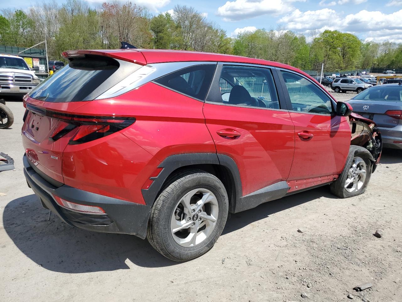2022 HYUNDAI TUCSON SE VIN:5NMJACAE8NH024762