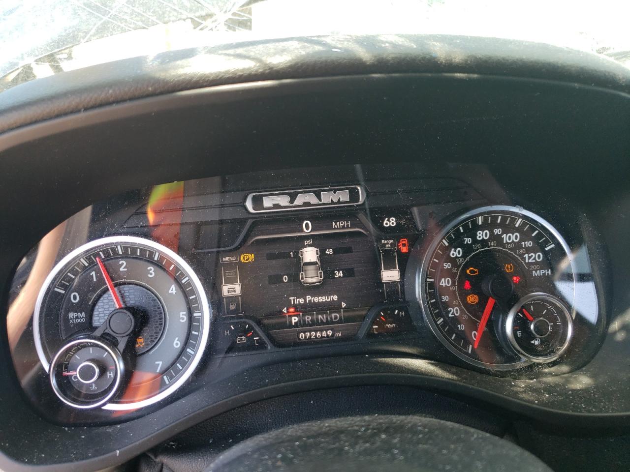 2022 RAM 1500 BIG HORN/LONE STAR VIN:1C6RREBT7NN127136