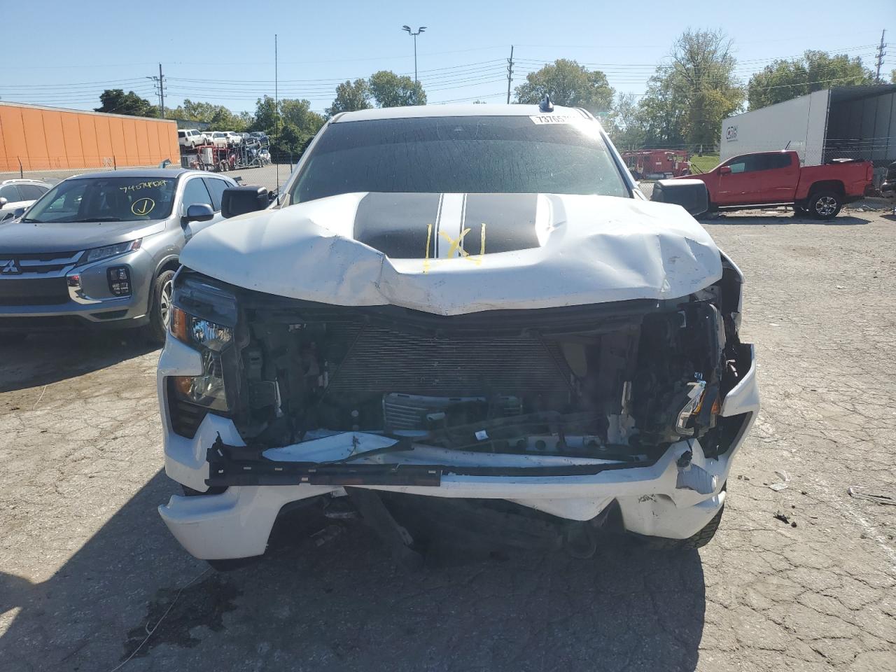 2023 CHEVROLET SILVERADO K1500 CUSTOM VIN:1GCPDBEKXPZ255589