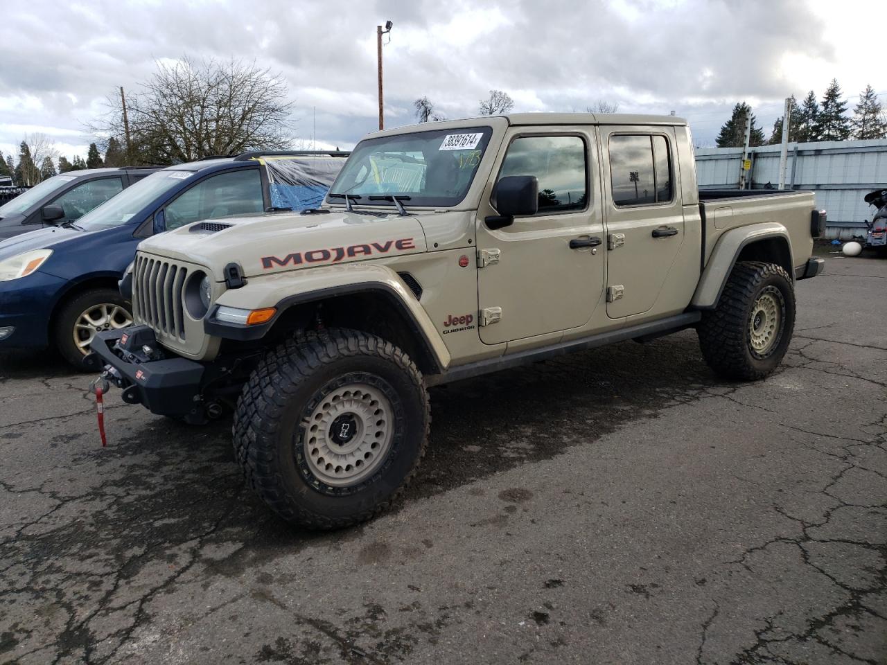 2022 JEEP GLADIATOR MOJAVE VIN:1C3AN55L95X037248