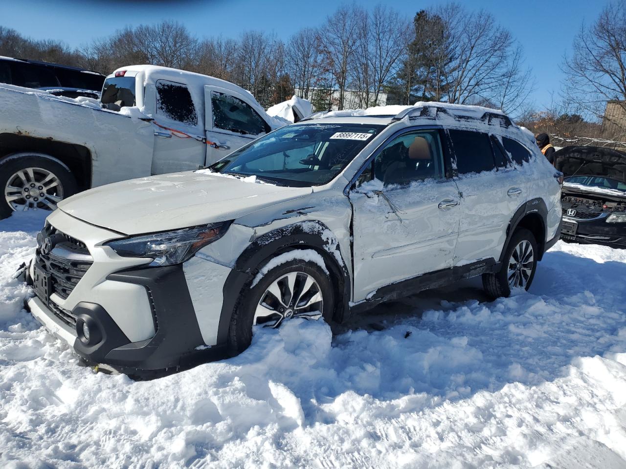 2023 SUBARU OUTBACK TOURING VIN:4S4BTGPDXP3127165